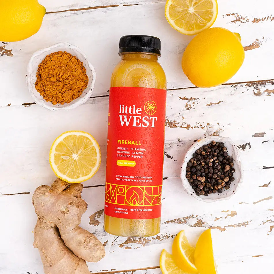 Ginger Turmeric Cayenne Immunity Shots - Fireball