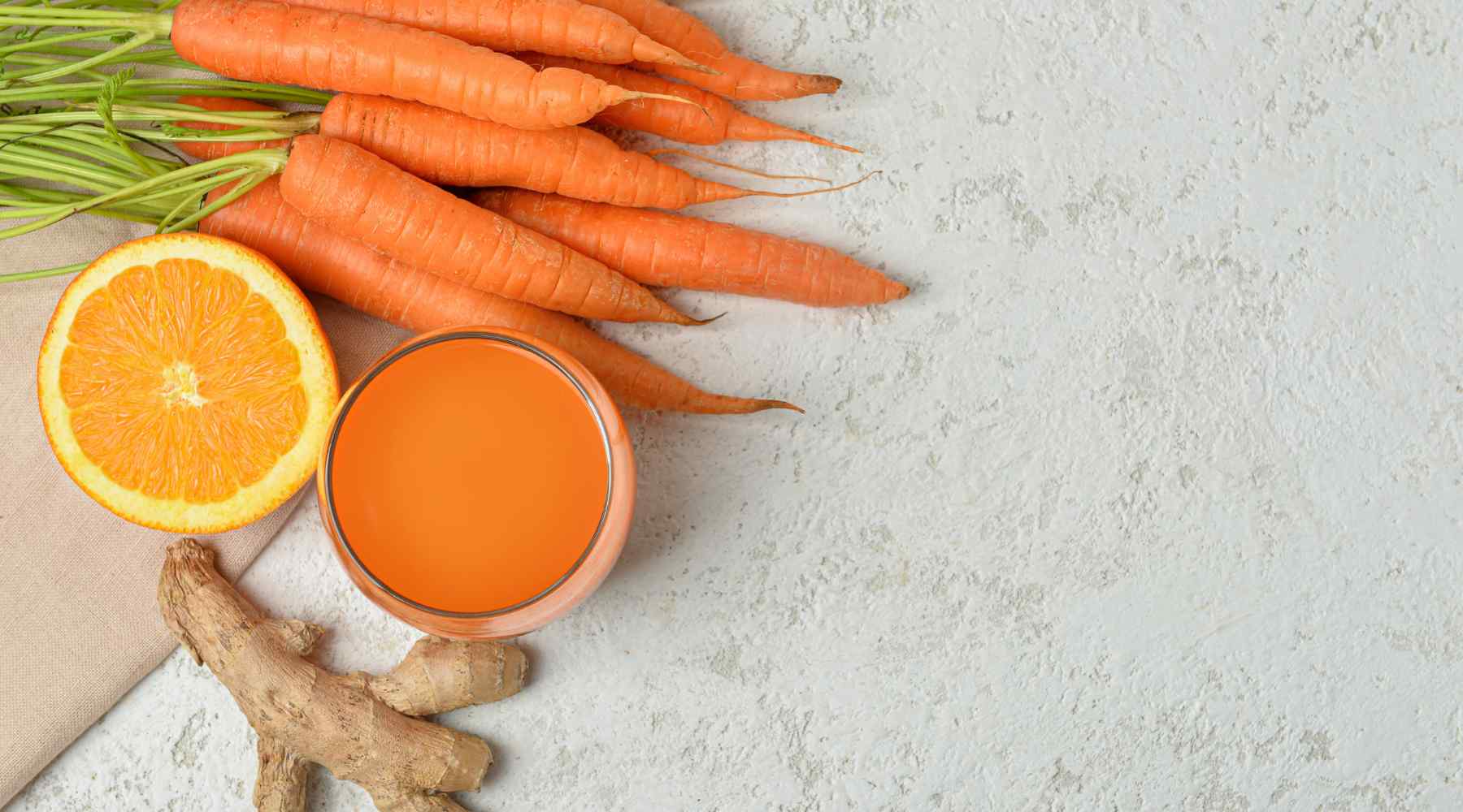 Health Benefits of Carrot Orange Ginger Juice
