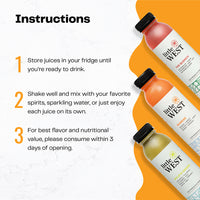 Healthy Happy Hour Cocktails & Mocktails Kit (14 Juices)