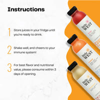 Immune Booster Juice Kit (12 Bottles)