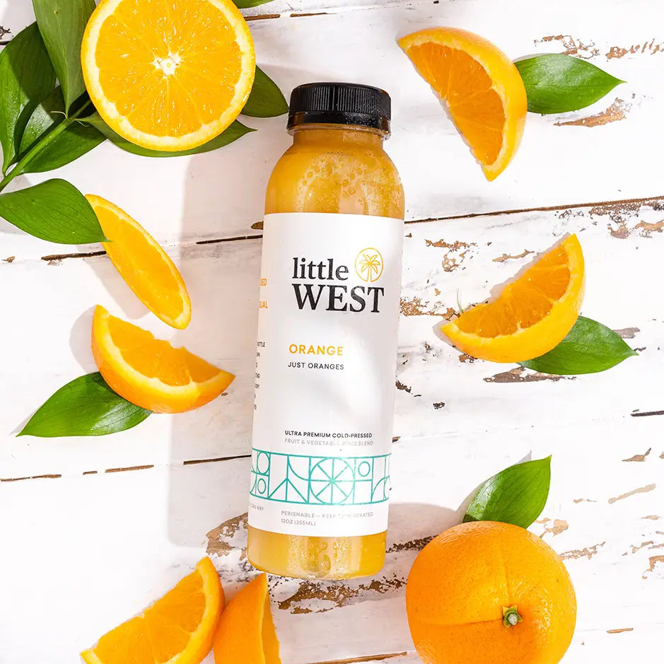 Cold-Pressed Orange Juice by little west